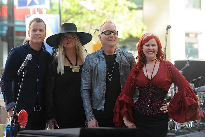 The B-52's Here is a photo of The B-52's
